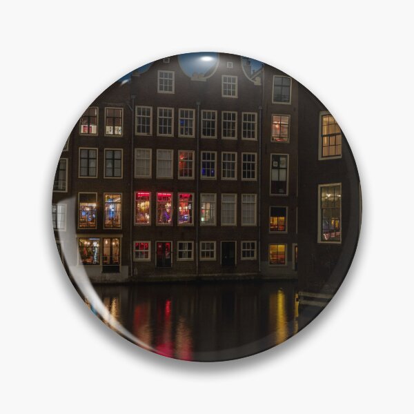 Item preview, Amsterdam houses by night designed and sold by pietrofoto.