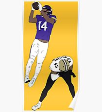 Stefon Diggs Catch Poster