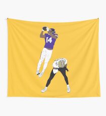 Stefon Diggs Catch Wall Tapestry