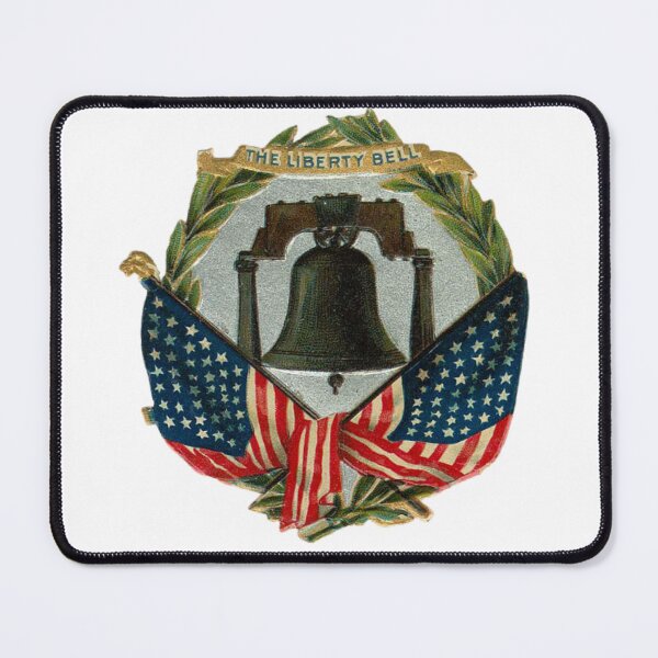 Aperçu de l'œuvre Vintage Liberty Bell et motif drapeau américain créée et vendue par DevDarling1108.