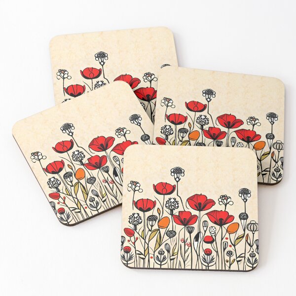 Item preview, Poppies of the Past designed and sold by ParadoxJane.