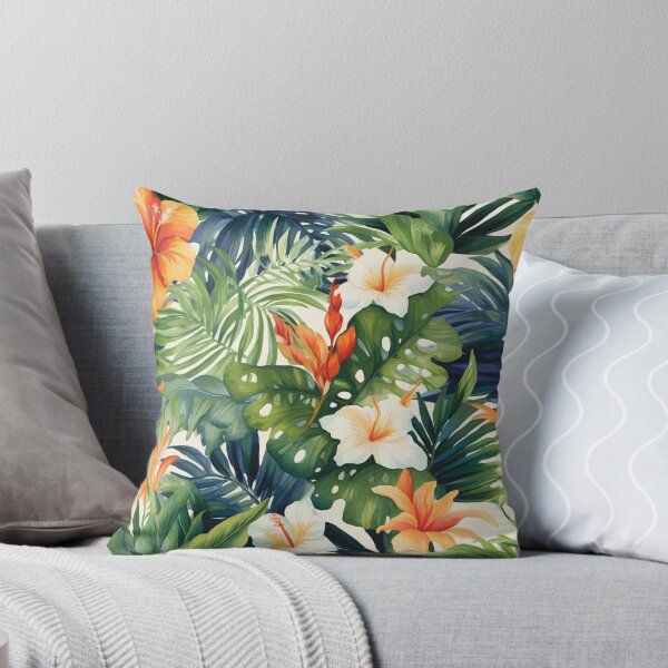 Item preview, Tropical Oasis Fresh Colourful Tropical Seamless Pattern designed and sold by SeamlessGuru.