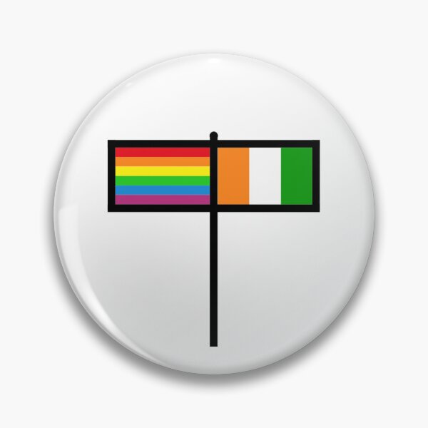 Item preview, Rainbow and Ivorian Flag designed and sold by gayflaglover.