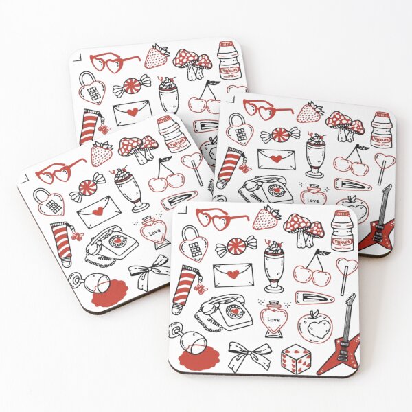 Item preview, y2k telephone lipbalm bird floral cactus tattoo flash sheet design traditional designed and sold by LucyfromMilol.
