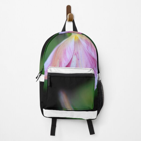 Item preview, Pink tulip on black background designed and sold by olena2552.