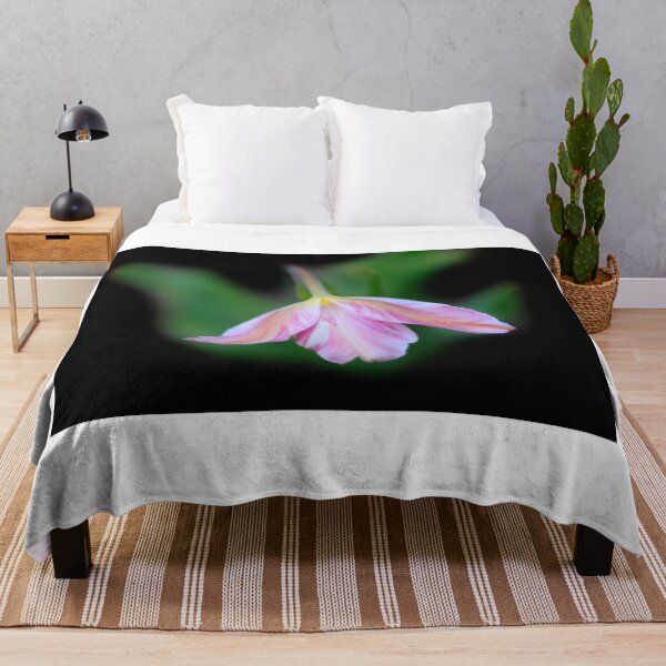 Item preview, Pink tulip on black background designed and sold by olena2552.