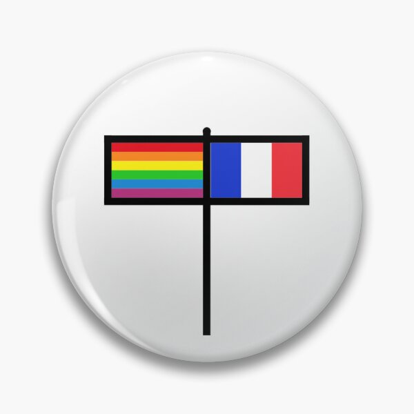 Item preview, Rainbow and French Flag designed and sold by gayflaglover.