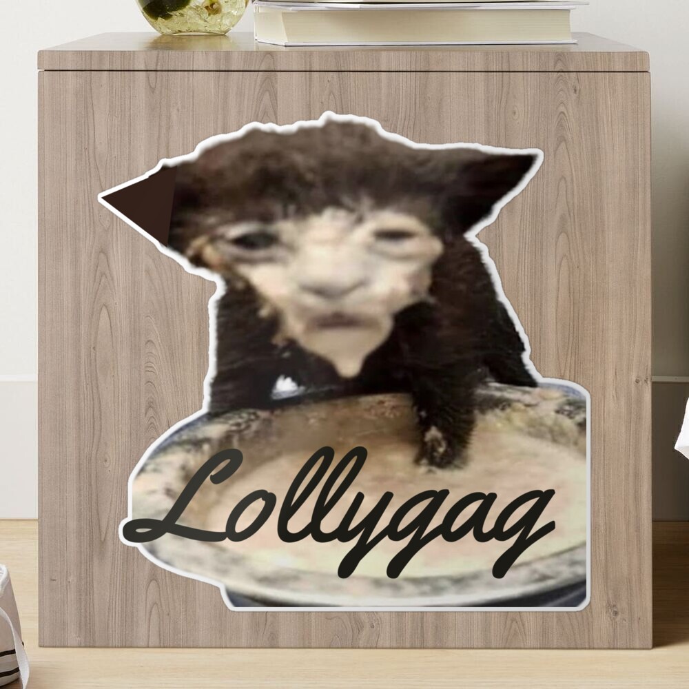 lollygag // sticker