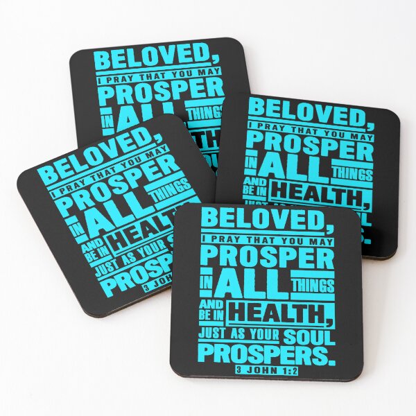 Item preview, 3 John 1:2 Beloved I Pray That You May Prosper In All Things designed and sold by plushism.