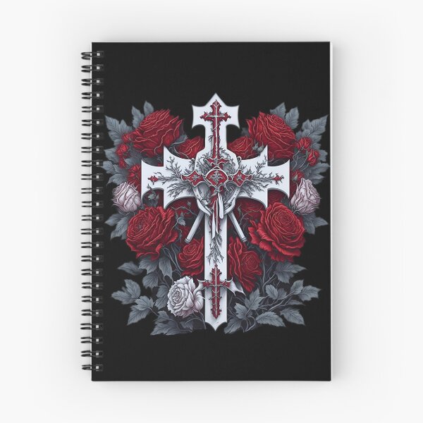 Item preview, Celtic Cross with Red Roses designed and sold by ttntt.