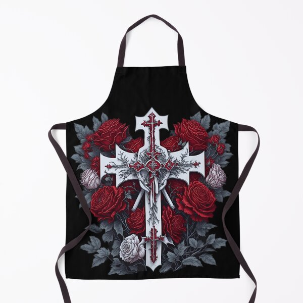 Item preview, Celtic Cross with Red Roses designed and sold by ttntt.