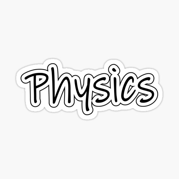 Item preview, Physics Subject designed and sold by BlackCatStores.