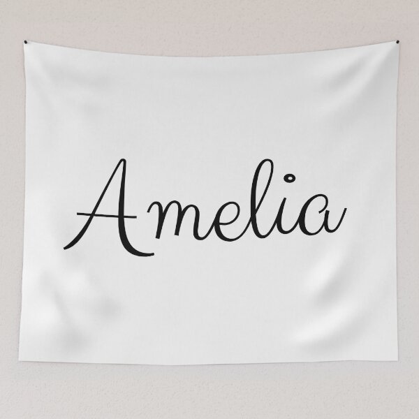 Item preview, Amelia name written in nice simple font designed and sold by HaberkaDesign.