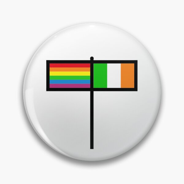 Item preview, Rainbow and Irish Flag designed and sold by gayflaglover.