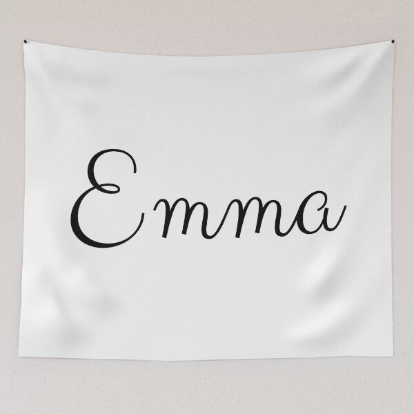 Item preview, Emma name written in nice simple font designed and sold by HaberkaDesign.