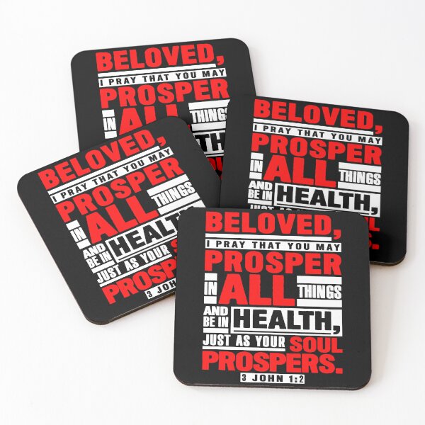 Item preview, 3 John 1:2 Beloved I Pray That You May Prosper In All Things designed and sold by plushism.