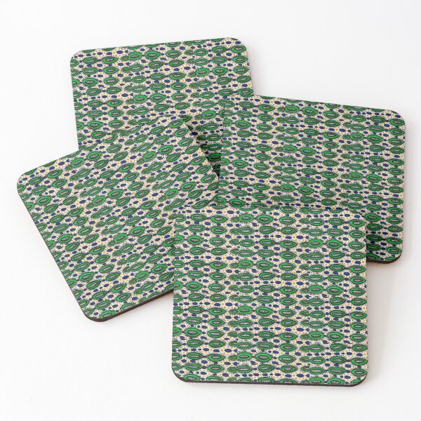Item preview, Mod Green Print designed and sold by CariGDesigns.