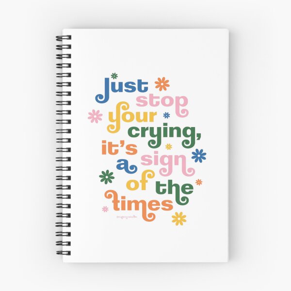 Item preview, sign of the times HS lyric musical design tee shirt tote designed and sold by LucyfromMilol.