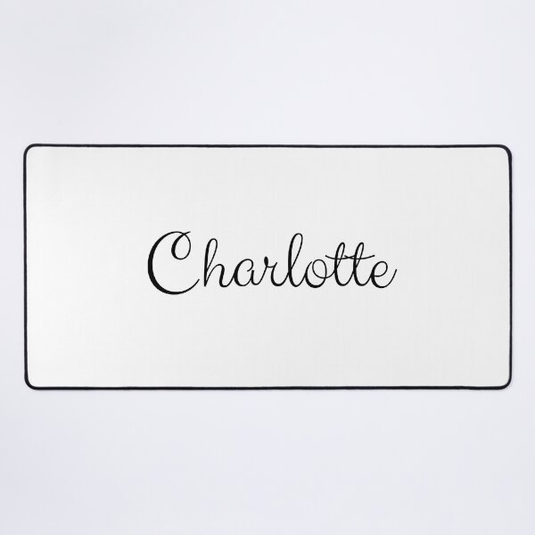 Item preview, Charlotte name written in nice simple font designed and sold by HaberkaDesign.