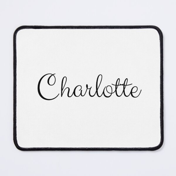 Item preview, Charlotte name written in nice simple font designed and sold by HaberkaDesign.