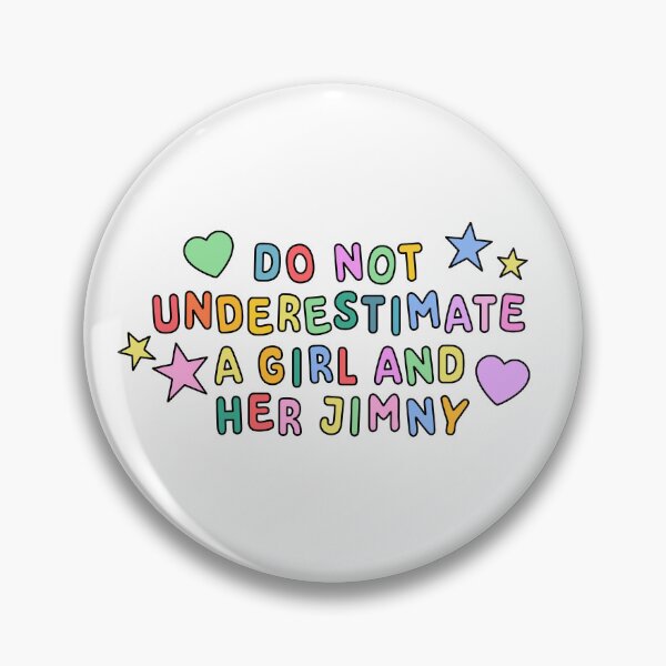 Item preview, Don't Underestimate a Girl and Her Jimny designed and sold by stoicjimny.