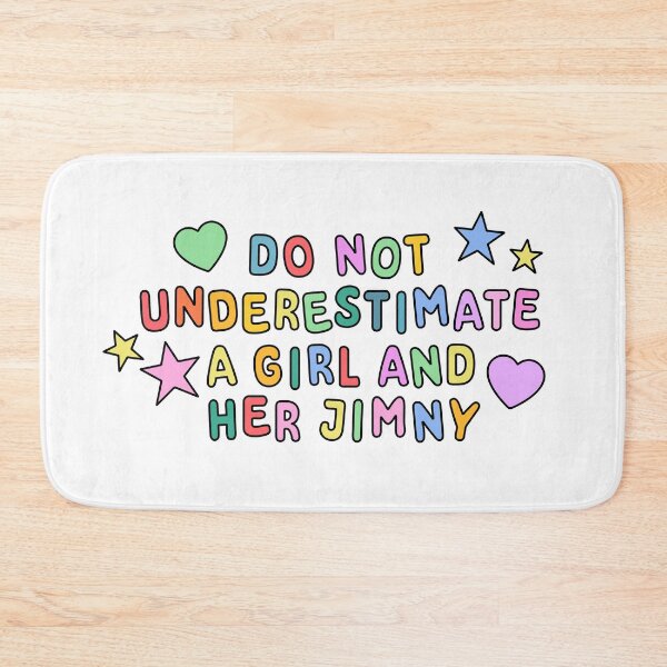 Item preview, Don't Underestimate a Girl and Her Jimny designed and sold by stoicjimny.