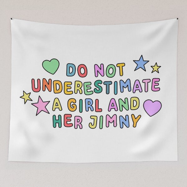 Item preview, Don't Underestimate a Girl and Her Jimny designed and sold by stoicjimny.