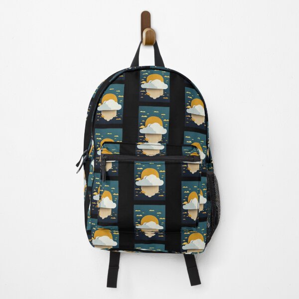 Item preview, Clouds at sunset | geometric clouds designed and sold by Phoenix-Textile.