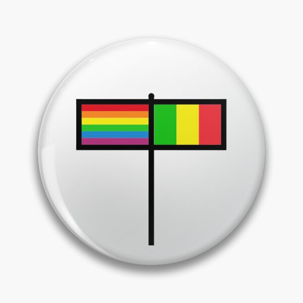 Item preview, Rainbow and Malian Flag designed and sold by gayflaglover.