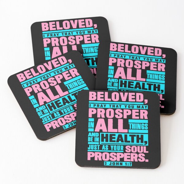 Item preview, 3 John 1:2 Beloved I Pray That You May Prosper In All Things designed and sold by plushism.