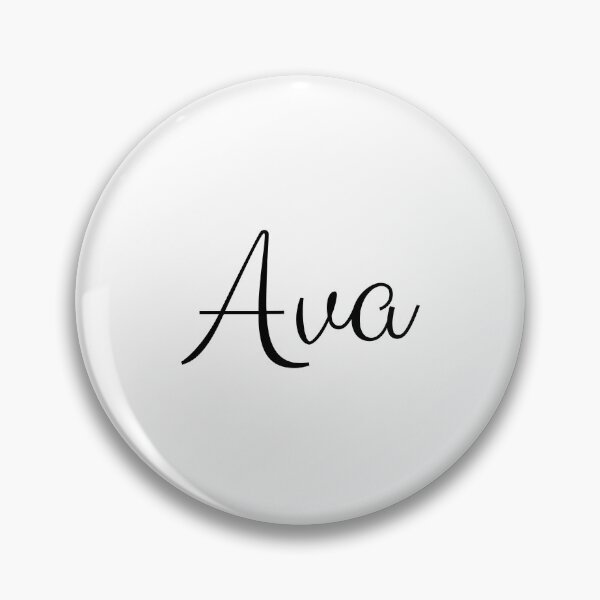 Item preview, Ava name written in nice simple font designed and sold by HaberkaDesign.