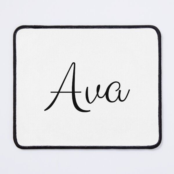 Item preview, Ava name written in nice simple font designed and sold by HaberkaDesign.