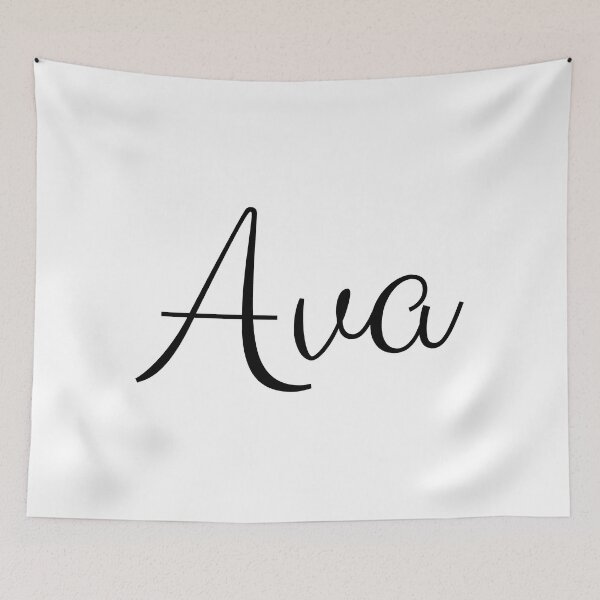 Item preview, Ava name written in nice simple font designed and sold by HaberkaDesign.