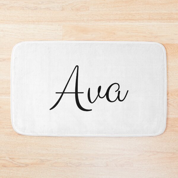 Item preview, Ava name written in nice simple font designed and sold by HaberkaDesign.