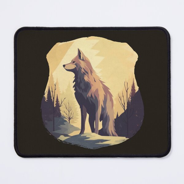 Item preview, Wolf Illustration designed and sold by Brewyart Creative Design.