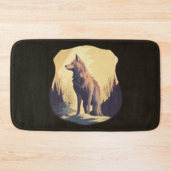 Item preview, Wolf Illustration designed and sold by Brewyart Creative Design.
