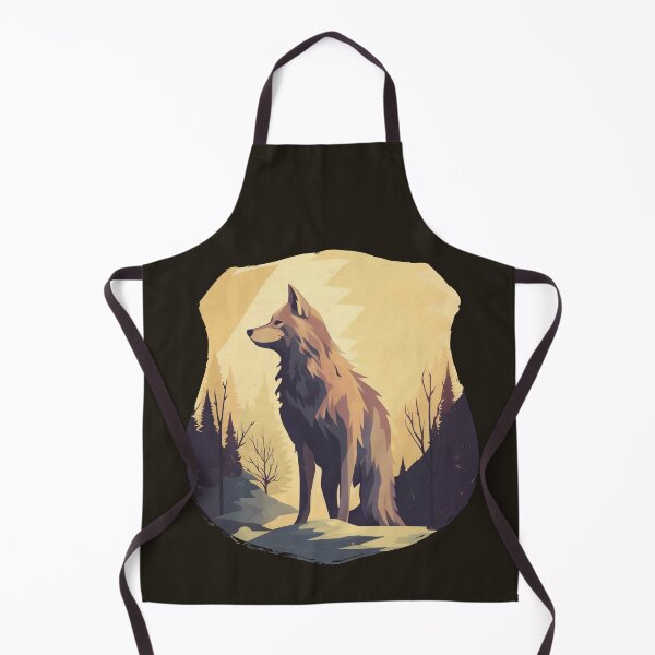 Item preview, Wolf Illustration designed and sold by Brewyart Creative Design.