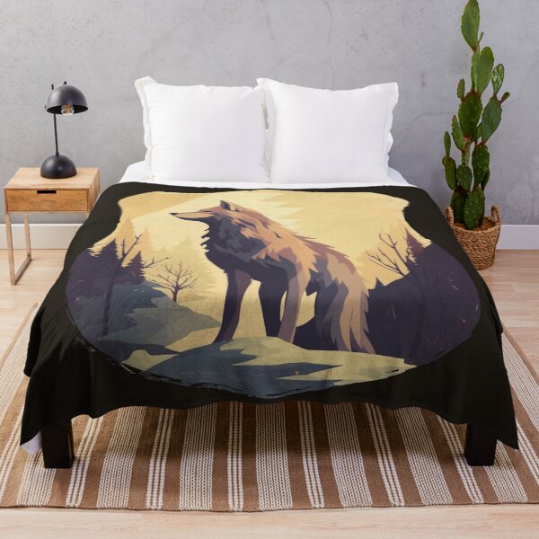 Item preview, Wolf Illustration designed and sold by Brewyart Creative Design.