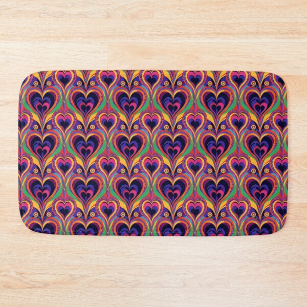 Item preview, Colorful DMT Trippy Heart Pattern designed and sold by Aaron2610.