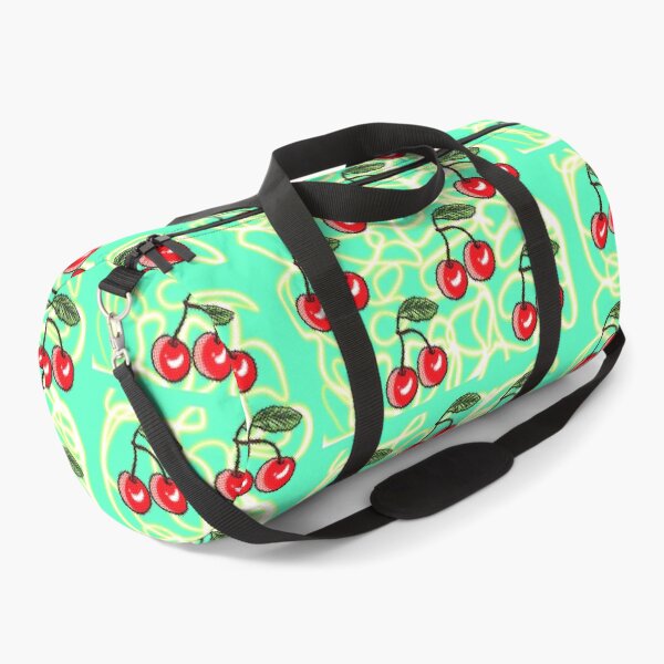 Item preview, Retro Red Cherry Pop Art Style  Pattern With Abstract Background. designed and sold by LynseysArtShop.