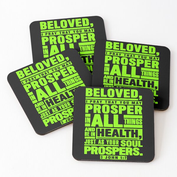 Item preview, 3 John 1:2 Beloved I Pray That You May Prosper In All Things designed and sold by plushism.
