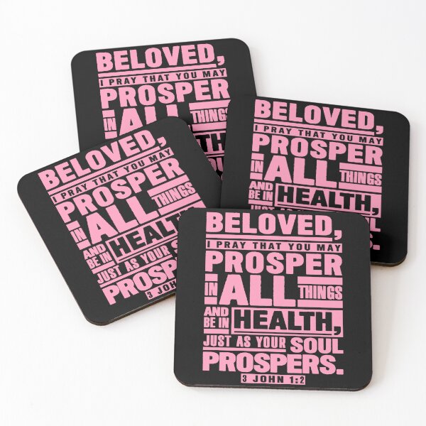 Item preview, 3 John 1:2 Beloved I Pray That You May Prosper In All Things designed and sold by plushism.