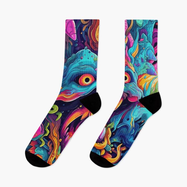 Item preview, Abstract Graffiti Demon Doodle designed and sold by Desfix.
