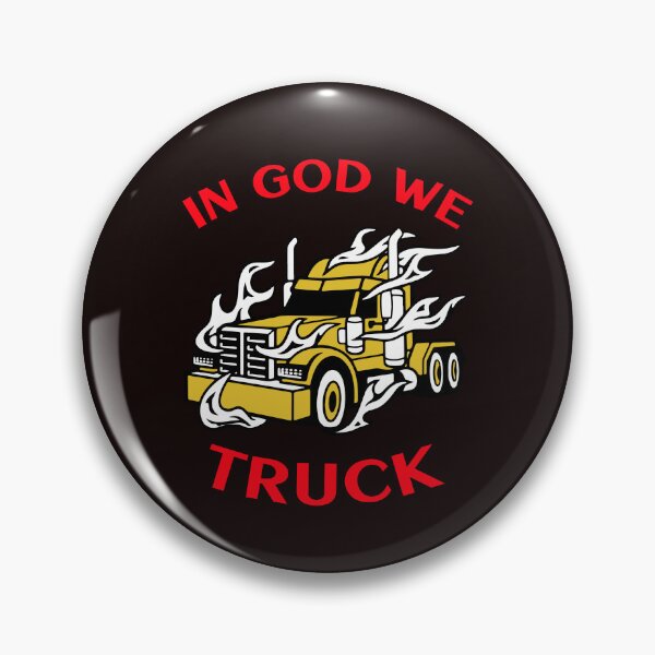 Item preview, Camionero en Llamas In God We Truck GR designed and sold by TeamsterLife.