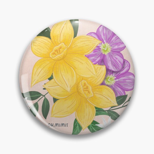 Artikelvorschau, Jasmine • Jonquil • Jakobsleiter, mit rosa Hintergrund entworfen und verkauft von ohmimii.