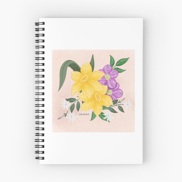 Item preview, Jasmine • Jonquil • Jacob's ladder, with pink background designed and sold by ohmimii.