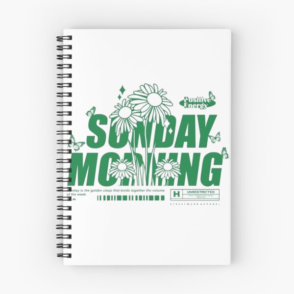 Item preview, Sunday morning, positive energy retro funky  design tee shirt tote designed and sold by LucyfromMilol.