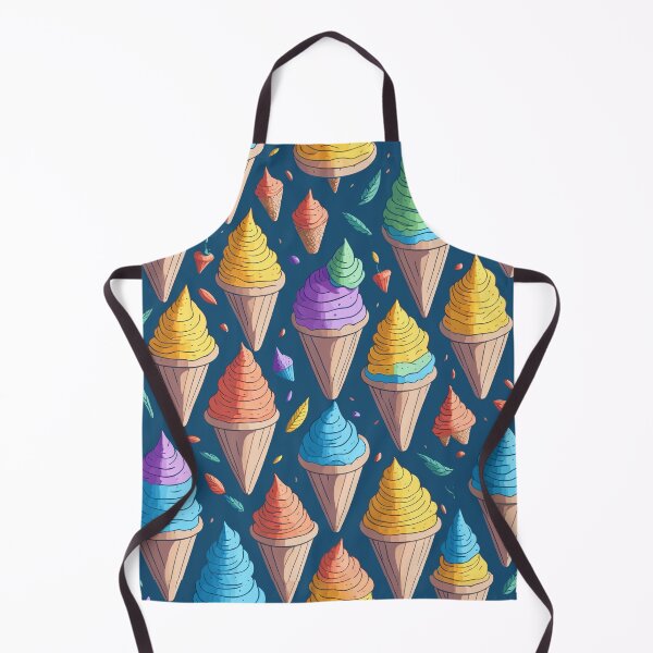 Item preview, Summer Ice Cream Cones Colorful Pattern designed and sold by Zazizu.
