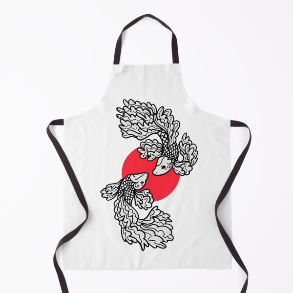 Item preview, Koi Carp Japanese Art Fish Yin Yang designed and sold by LuminOrb.
