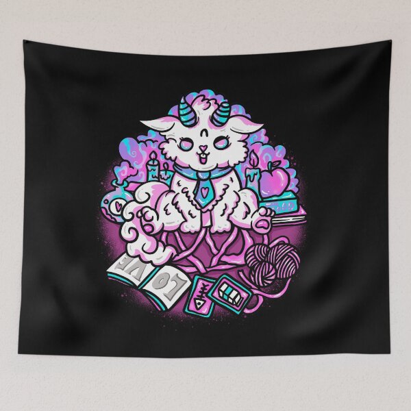 Item preview, Demon Cat Summon Cute Cat Devil designed and sold by LuminOrb.